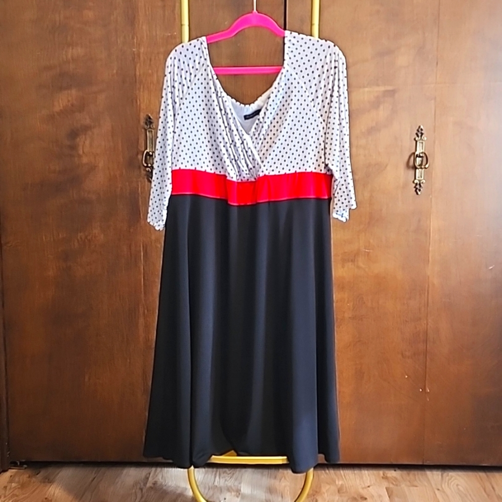 IGIGI retro polka dot dress sz 18/20